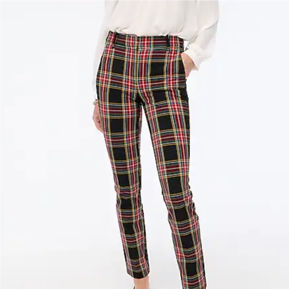 J Crew Size 4 Ruby Pants-Stewart Tartan
